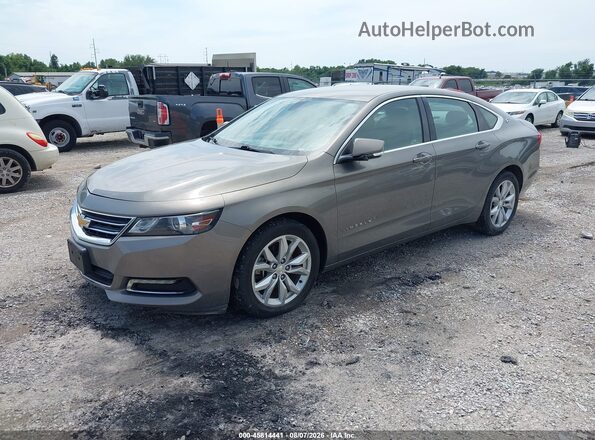 2G1105S37J9115980 2018 CHEVROLET IMPALA Gray Vista tres cuartos delantera izquierda