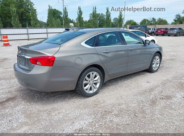 2G1105S37J9115980 2018 CHEVROLET IMPALA Gray Trasero derecho