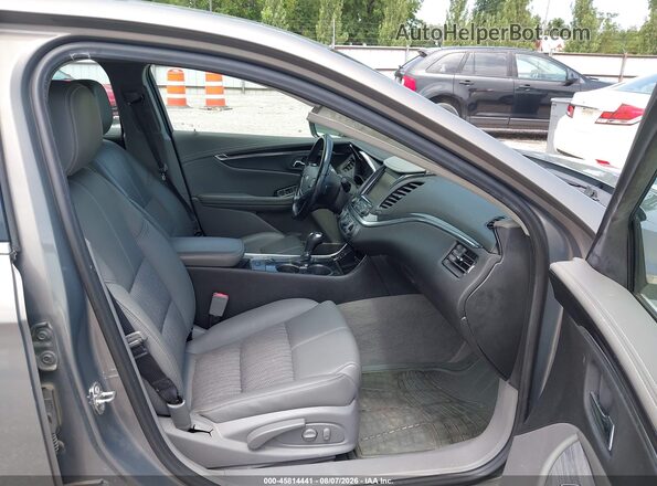2G1105S37J9115980 2018 CHEVROLET IMPALA Gray Vista interior delantera