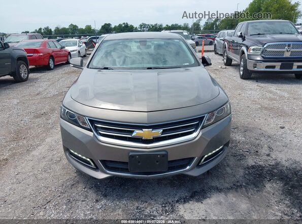2G1105S37J9115980 2018 CHEVROLET IMPALA Gray Vista del cuadro de instrumentos