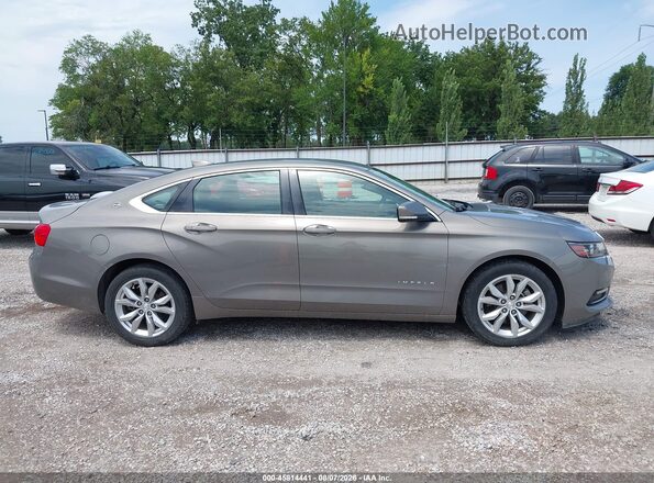 2G1105S37J9115980 2018 CHEVROLET IMPALA Gray Vista interior trasera
