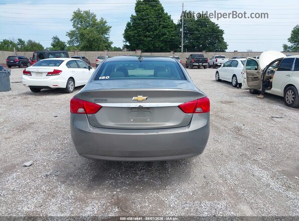 2G1105S37J9115980 2018 CHEVROLET IMPALA Gray 