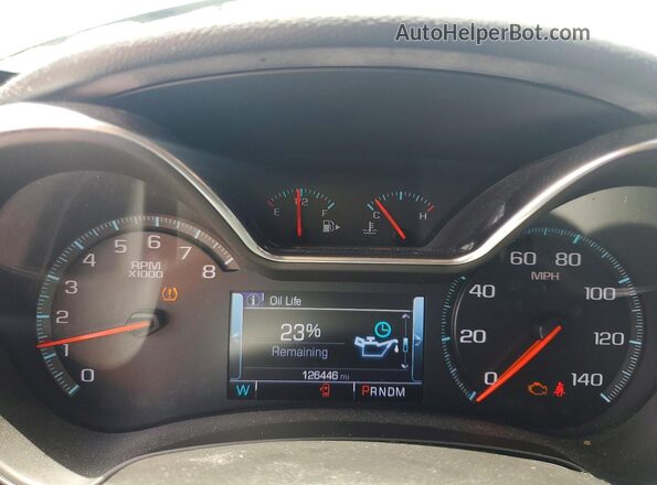 2G1105S37J9140183 2018 CHEVROLET IMPALA Серый Вид щитка приборов