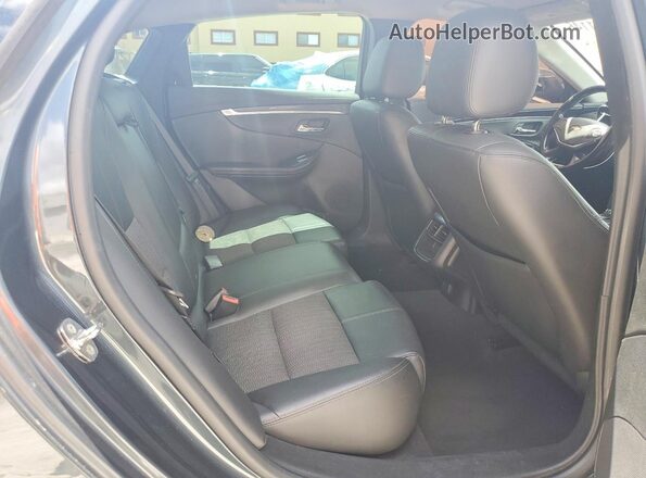 2G1105S37J9140183 2018 CHEVROLET IMPALA Серый Вид задних сидений