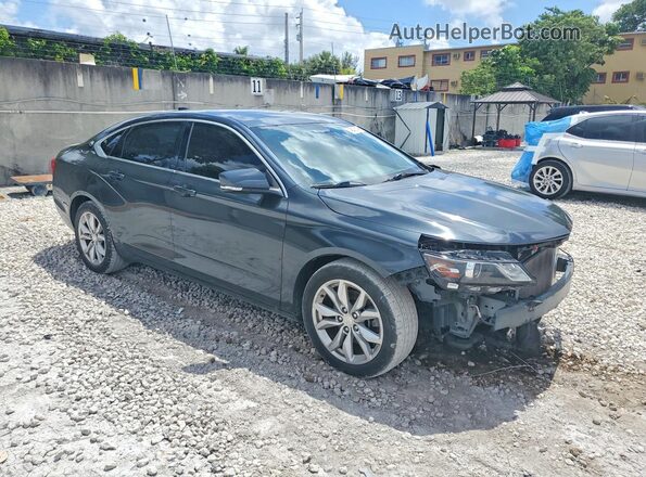 2G1105S37J9140183 2018 CHEVROLET IMPALA Серый Передняя правая четверть