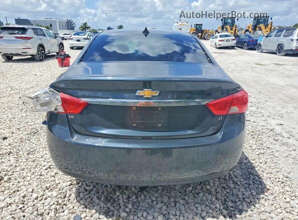 2G1105S37J9140183 2018 CHEVROLET IMPALA Серый Вид сзади
