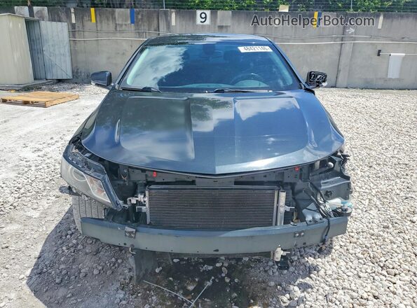 2G1105S37J9140183 2018 CHEVROLET IMPALA Серый Вид спереди