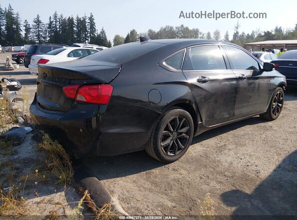 2G1105S37J9174463 2018 CHEVROLET IMPALA Black უკანა მარჯვენა