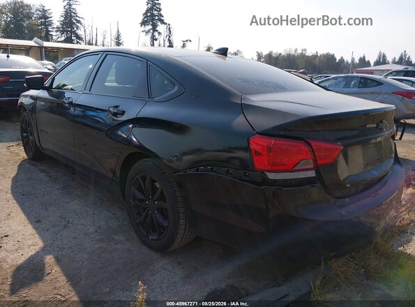 2G1105S37J9174463 2018 CHEVROLET IMPALA Black უკანა მარცხენა