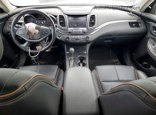 2G1105S37K9108481 2019 CHEVROLET IMPALA Silver Առջևի վահանակի տեսք