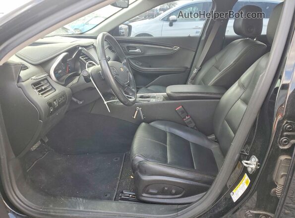 2G1105S38H9104626 2017 CHEVROLET IMPALA Black Vista interior delantera