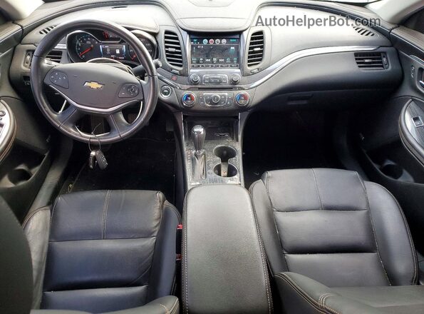 2G1105S38H9104626 2017 CHEVROLET IMPALA Black Vista del salpicadero