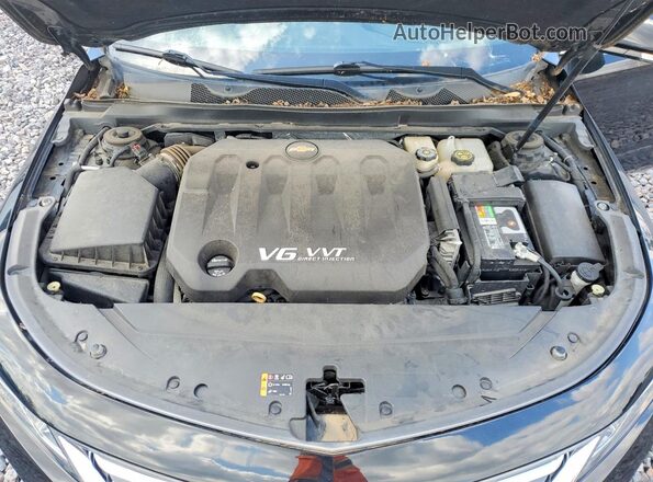 2G1105S38H9104626 2017 CHEVROLET IMPALA Black Vista interior trasera
