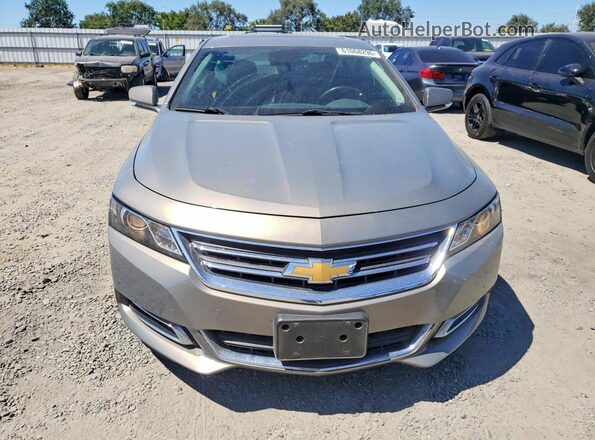 2G1105S38H9179813 2017 CHEVROLET IMPALA Gray წინა ხედი