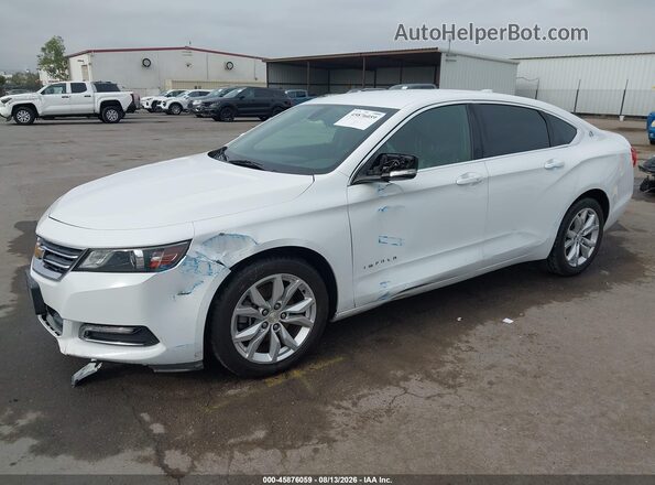 2G1105S38J9110576 2018 CHEVROLET IMPALA White Передня ліва чверть