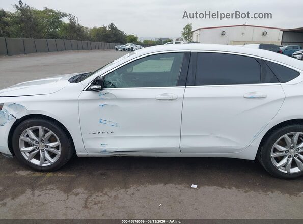 2G1105S38J9110576 2018 CHEVROLET IMPALA White Вид спереду
