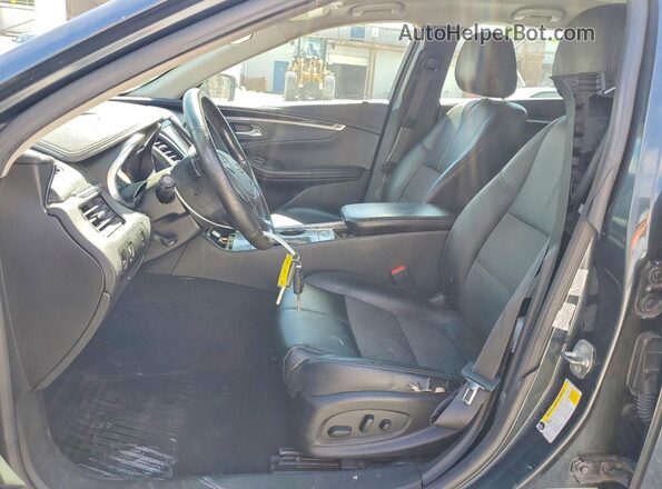 2G1105S38J9167330 2018 CHEVROLET IMPALA Charcoal Widok wnętrza z przodu