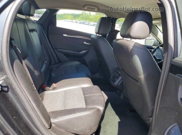 2G1105S38J9167330 2018 CHEVROLET IMPALA Charcoal Widok tylnych siedzeń