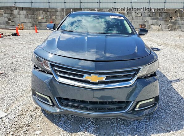2G1105S38J9167330 2018 CHEVROLET IMPALA Charcoal Widok z przodu