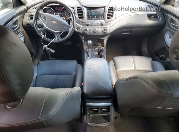 2G1105S38J9167330 2018 CHEVROLET IMPALA Charcoal Widok deski rozdzielczej