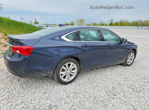 2G1105S38J9176948 2018 CHEVROLET IMPALA Blue Rear right
