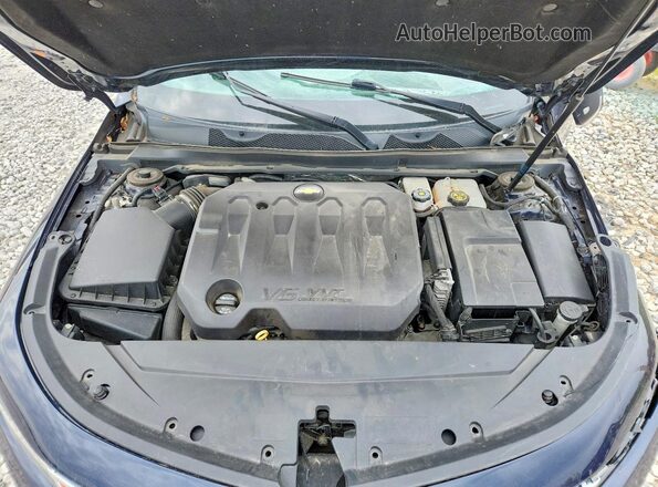 2G1105S38J9176948 2018 CHEVROLET IMPALA Blue Rear interior view
