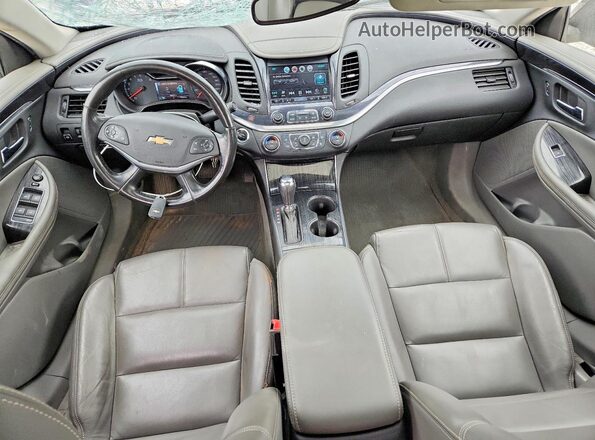 2G1105S38J9176948 2018 CHEVROLET IMPALA Blue Dashboard view