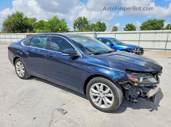 2G1105S39H9100696 2017 CHEVROLET IMPALA Blue Przód prawy