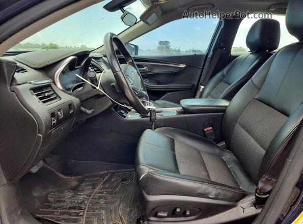 2G1105S39H9100696 2017 CHEVROLET IMPALA Blue Widok wnętrza z przodu
