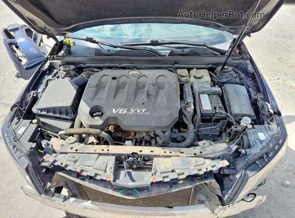 2G1105S39H9100696 2017 CHEVROLET IMPALA Blue Widok wnętrza z tyłu