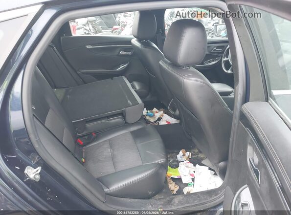 2G1105S39H9108099 2017 CHEVROLET IMPALA Black VIN კოდის სტიკერის ხედი