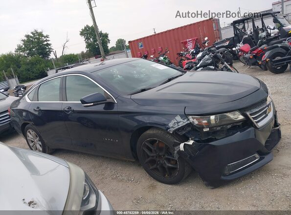 2G1105S39H9108099 2017 CHEVROLET IMPALA Black უკანა სალონის ხედი