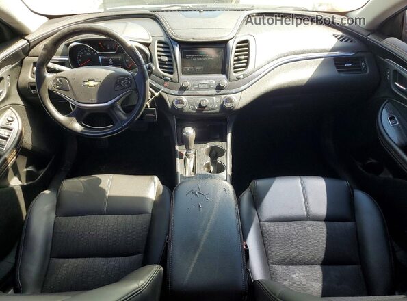 2G1105S39H9133813 2017 CHEVROLET IMPALA White წინა პანელის ხედი