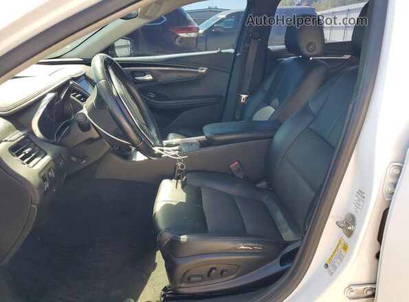 2G1105S39H9133813 2017 CHEVROLET IMPALA White წინა სალონის ხედი