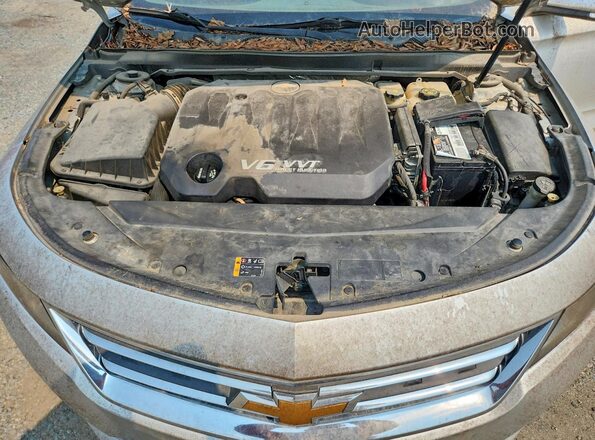 2G1105S39H9134024 2017 CHEVROLET IMPALA Silver Widok wnętrza z tyłu