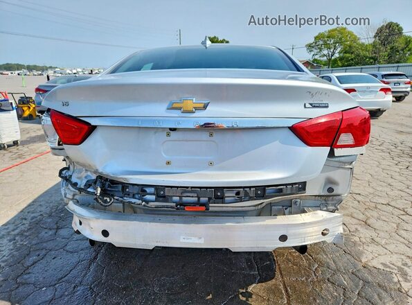 2G1105S39L9105308 2020 CHEVROLET IMPALA Silver Widok z tyłu