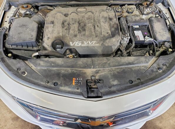 2G1105S3XH9103025 2017 CHEVROLET IMPALA White Widok wnętrza z tyłu