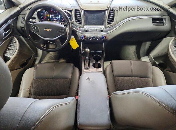 2G1105S3XH9103025 2017 CHEVROLET IMPALA White Widok deski rozdzielczej