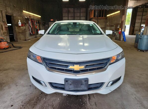 2G1105S3XH9103025 2017 CHEVROLET IMPALA White Widok z przodu