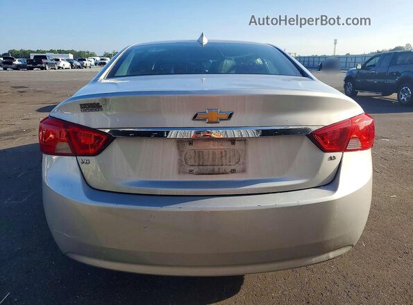 2G1105S3XH9129267 2017 CHEVROLET IMPALA Silver Widok z tyłu