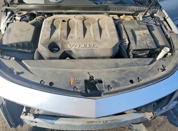 2G1105S3XH9129267 2017 CHEVROLET IMPALA Silver Widok wnętrza z tyłu