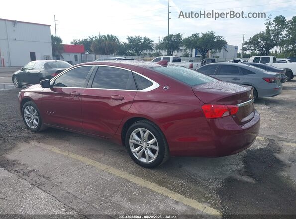 2G1105S3XH9191848 2017 CHEVROLET IMPALA Burgundy Tył lewy