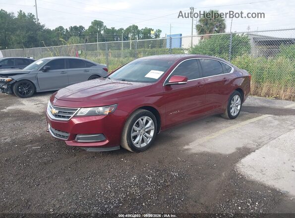 2G1105S3XH9191848 2017 CHEVROLET IMPALA Burgundy Przód lewy