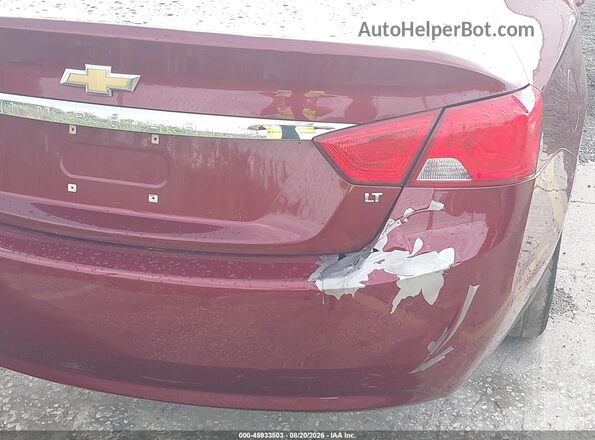 2G1105S3XH9191848 2017 CHEVROLET IMPALA Burgundy Widok z przodu