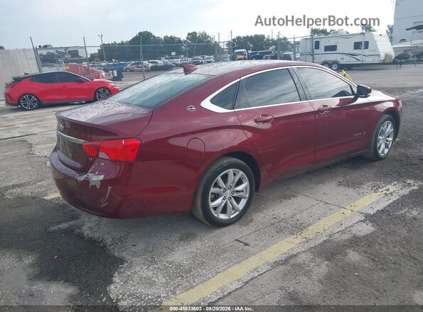 2G1105S3XH9191848 2017 CHEVROLET IMPALA Burgundy Tył prawy