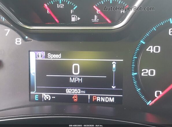 2G1105S3XH9191848 2017 CHEVROLET IMPALA Burgundy Widok tylnych siedzeń