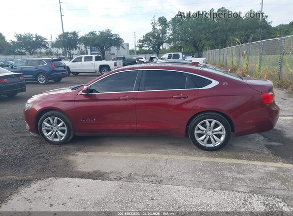 2G1105S3XH9191848 2017 CHEVROLET IMPALA Burgundy Widok wnętrza 360 stopni