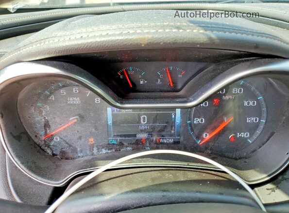 2G1105S3XK9102500 2019 CHEVROLET IMPALA Black Սարքավորումների վահանակի տեսք