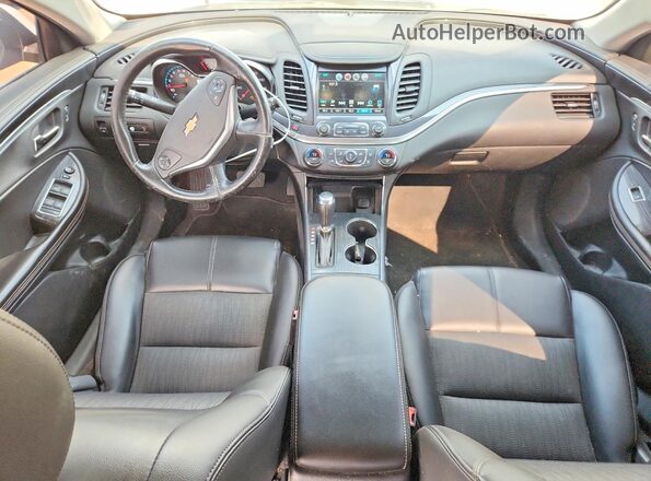 2G1105SA0G9193203 2016 CHEVROLET IMPALA White Առջևի վահանակի տեսք