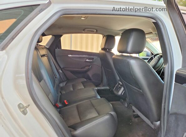 2G1105SA0G9205866 2016 CHEVROLET IMPALA White უკანა სავარძლების ხედი